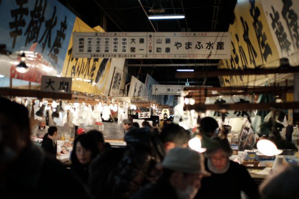 築地市場(Tsukiji market)