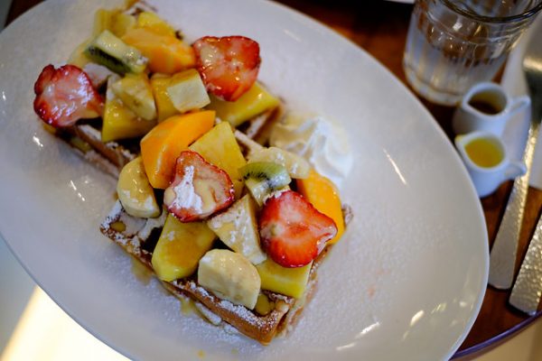 Fruit waffle