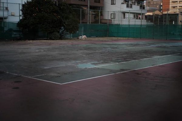 Waste Tennis Court